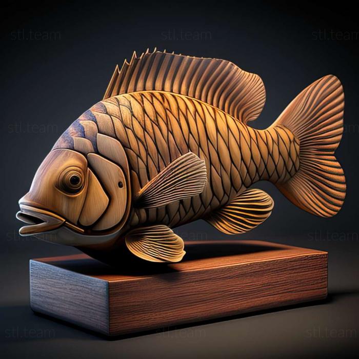 3D модель Neolamprologus multifasciatus (STL)